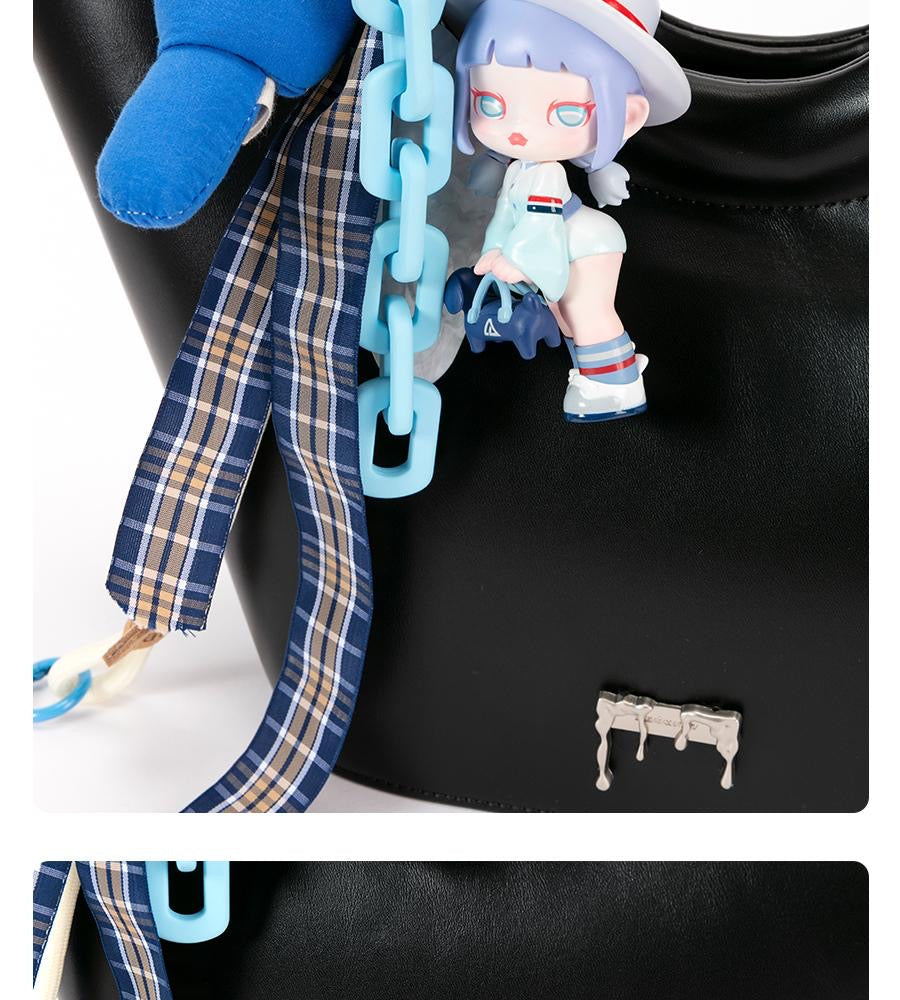 Elegant Black designer original handbag \ shoulder bag \ crossbody bag