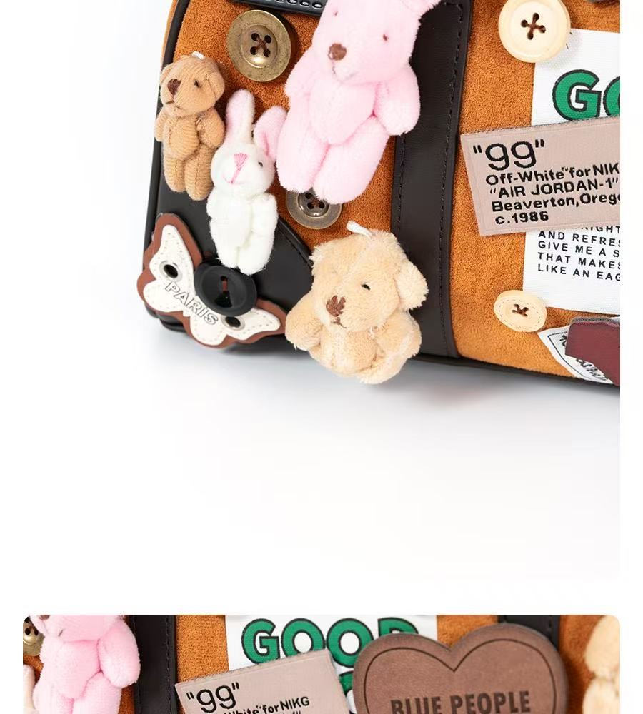 Caramel Cocoa designer original shoulder bag \ handbag \ crossbody bag