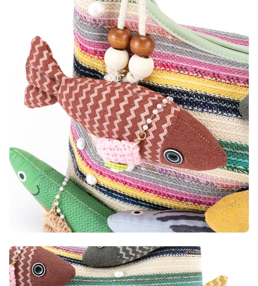 Many Fish designer original handbag