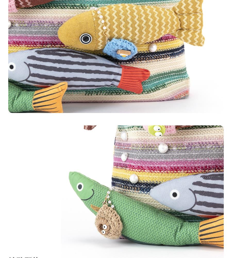 Many Fish designer original handbag