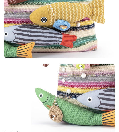 Many Fish designer original handbag