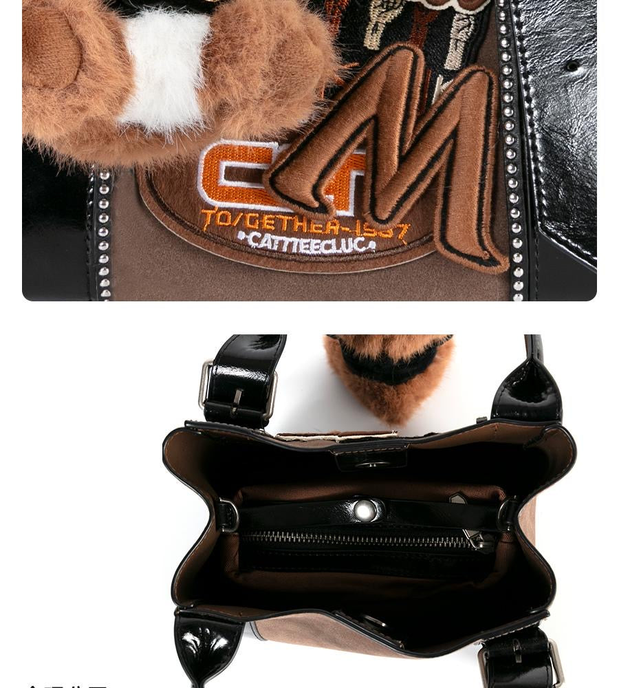 Wild Latte designer original handbag \ shoulder bag \ crossbody bag