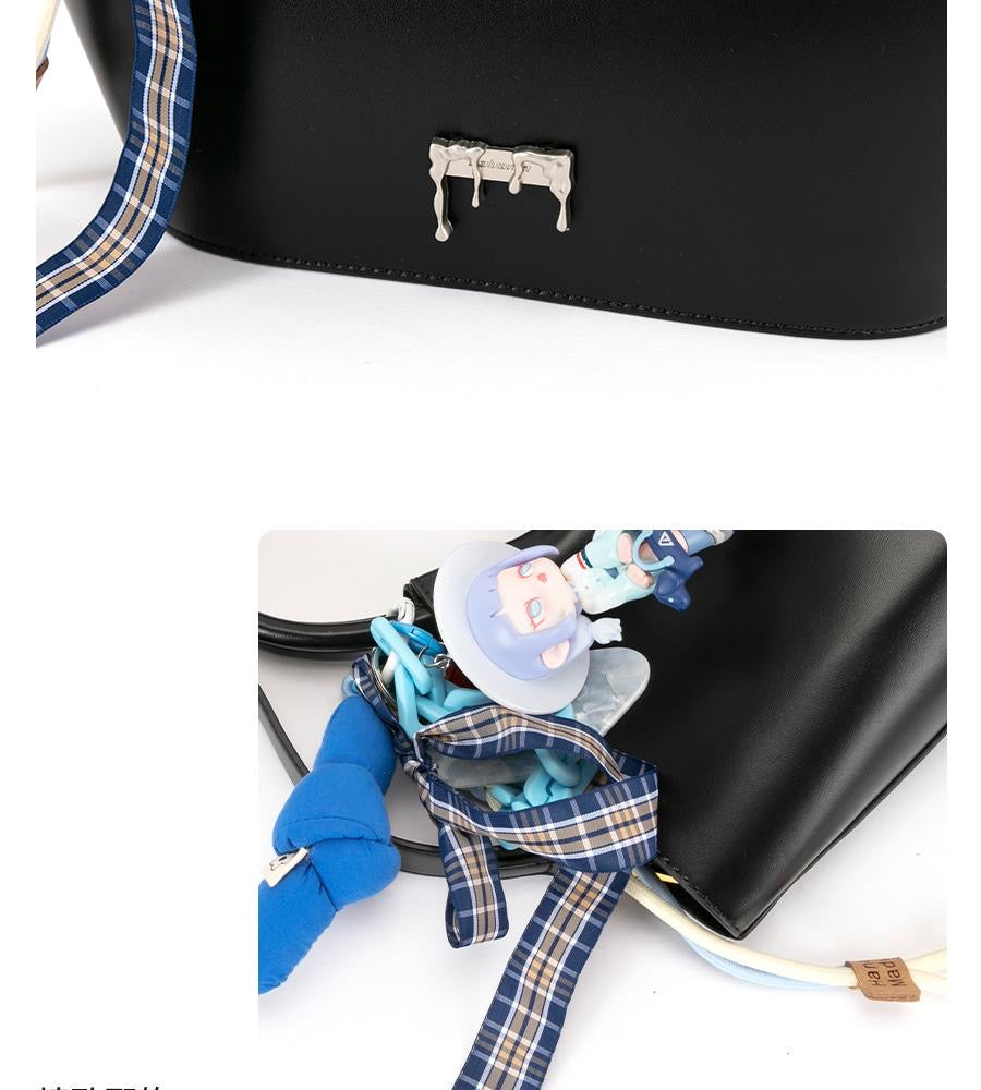 Elegant Black designer original handbag \ shoulder bag \ crossbody bag