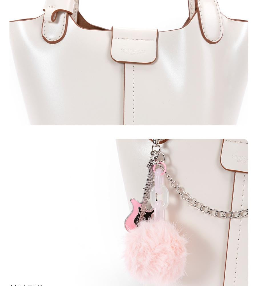 Pink & White Dream designer original handbag \ shoulderbag \ crossbody bag