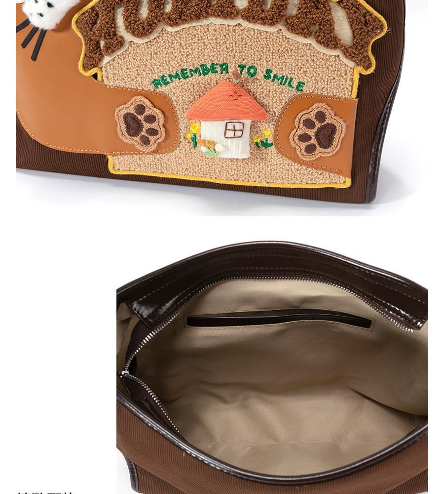 Meow Diary designer original shoulder bag