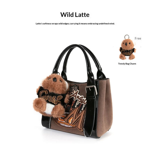 Wild Latte designer original handbag \ shoulder bag \ crossbody bag