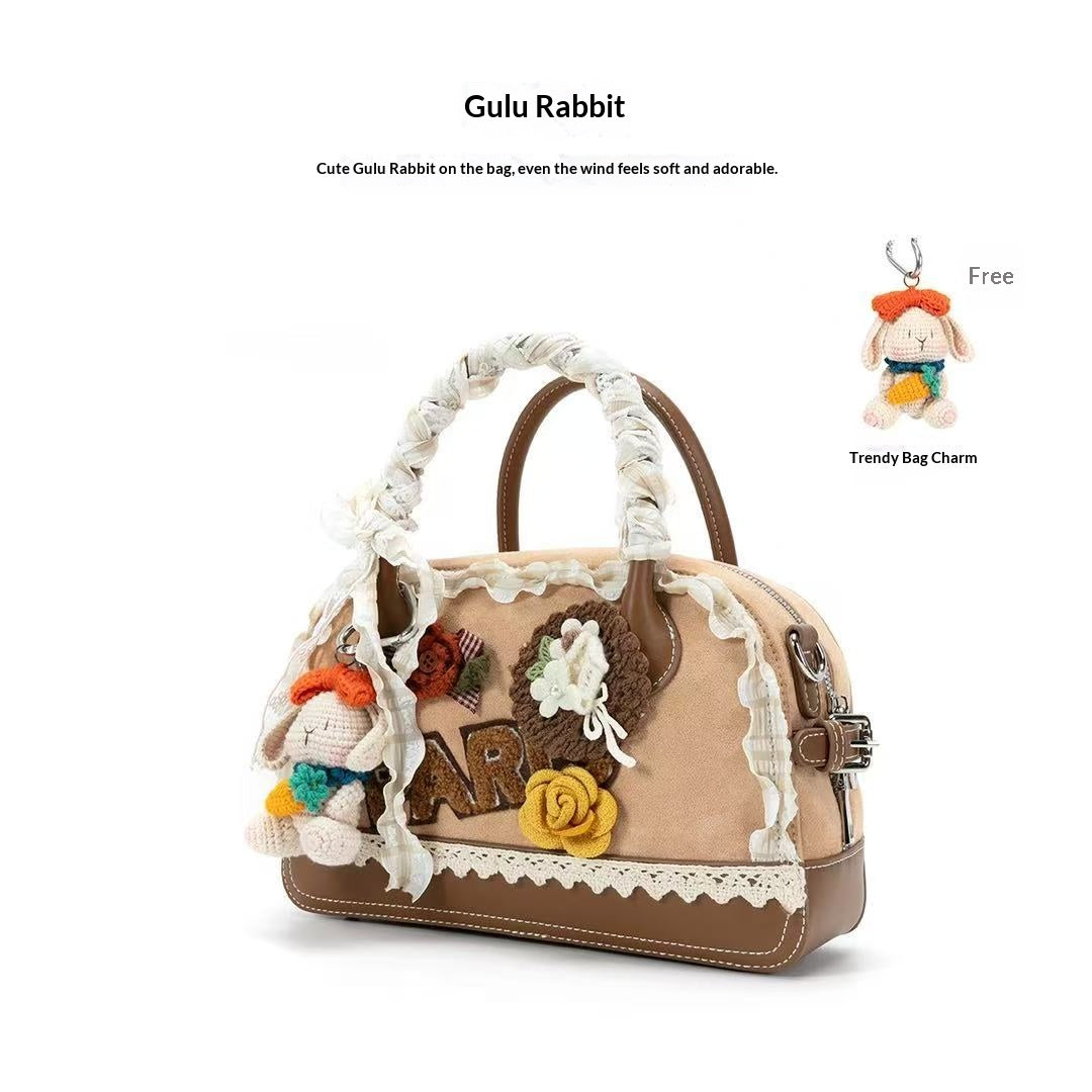 Gulu Rabbit designer original handbag \ shoulder bag \ crossbody bag
