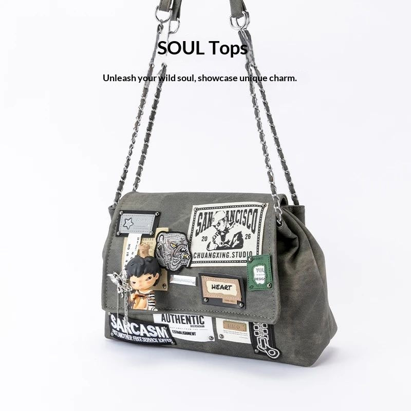 Soul Tops designer original crossbody bag \ handbag \ shoulder bag