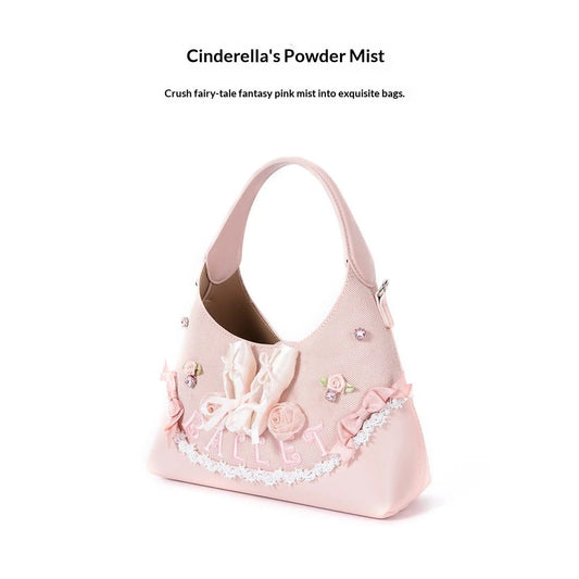 Cinderella's Powder Mist designer original handbag \ shoulder bag \ crossbody bag