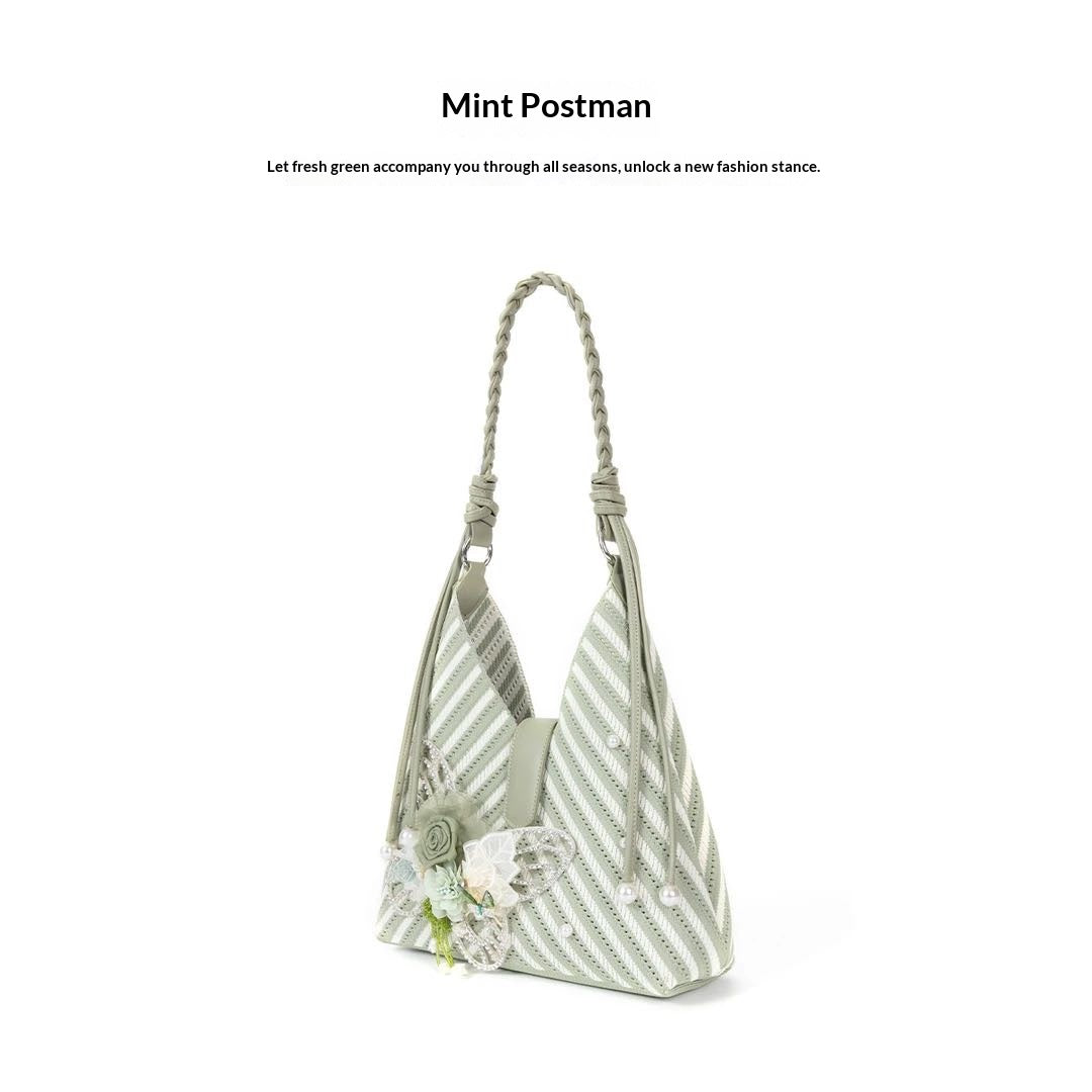 Mint Postman designer original shoulder bag \ handbag