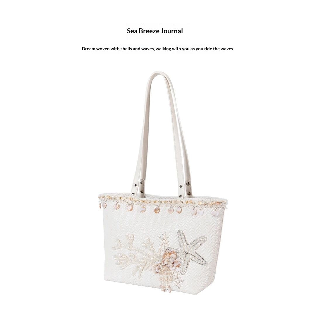 Sea Breeze Journal designer original shoulder bag \ handbag