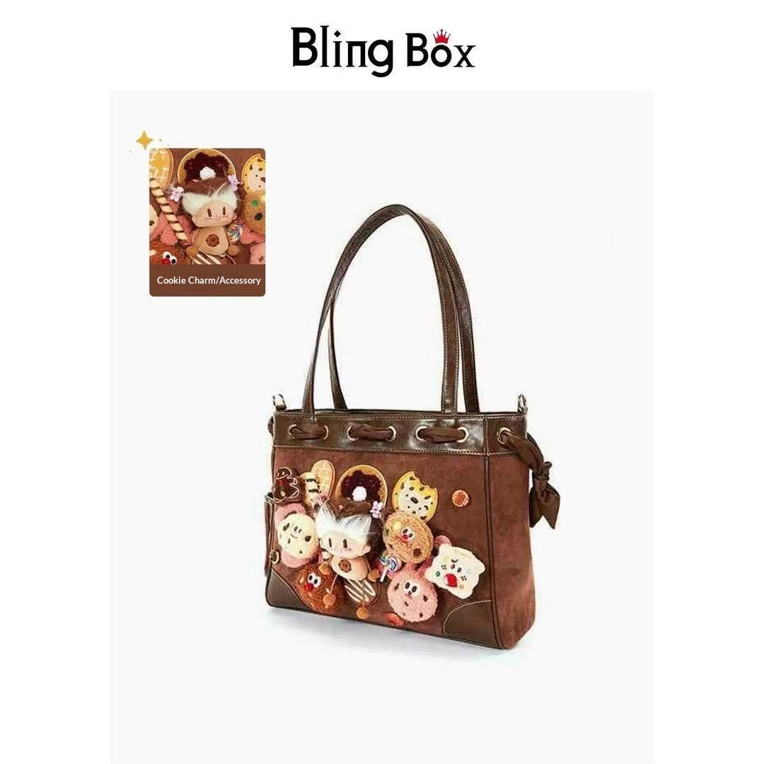 "Cookies that grew up eating cookies." designer original shoulder bag \ handbag \ crossbody bag