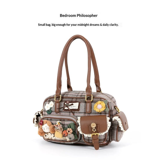 Bedroom Philosopher designer original shoulder bag \ handbag \ crossbody bag
