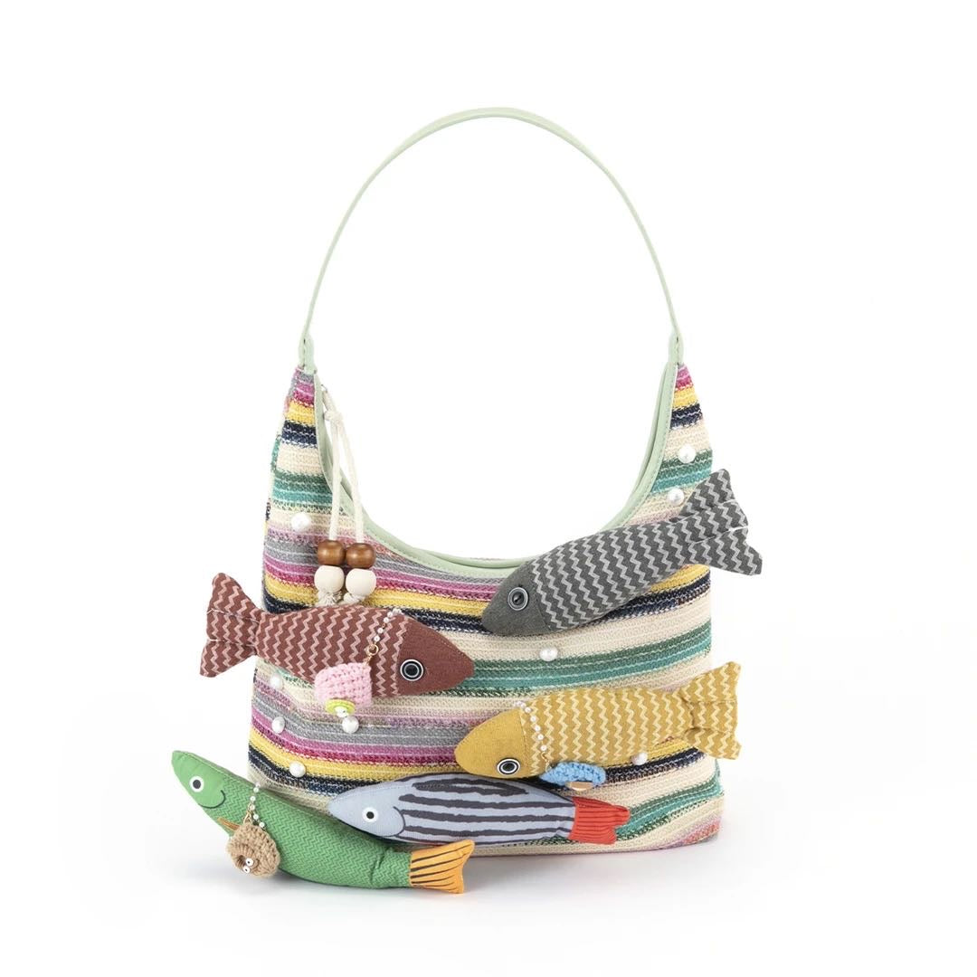 Many Fish designer original handbag