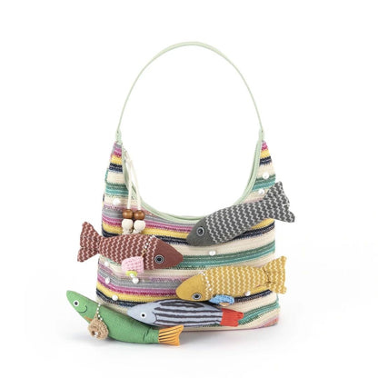 Many Fish designer original handbag