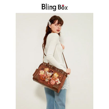 "Cookies that grew up eating cookies." designer original shoulder bag \ handbag \ crossbody bag