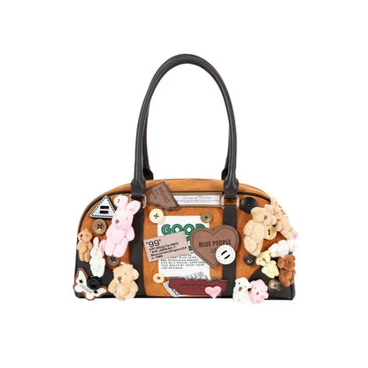 Caramel Cocoa designer original shoulder bag \ handbag \ crossbody bag