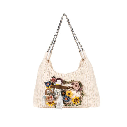 Sunlight Fluff designer original shoulder bag \ handbag