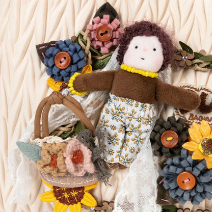 Sunlight Fluff designer original shoulder bag \ handbag