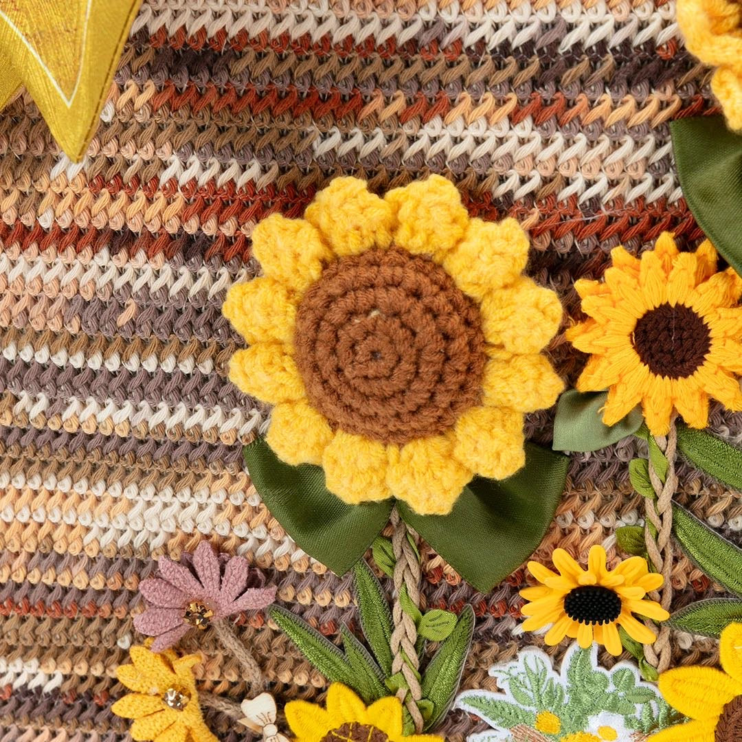 Sunflower Time designer original shoulder bag \ handbag