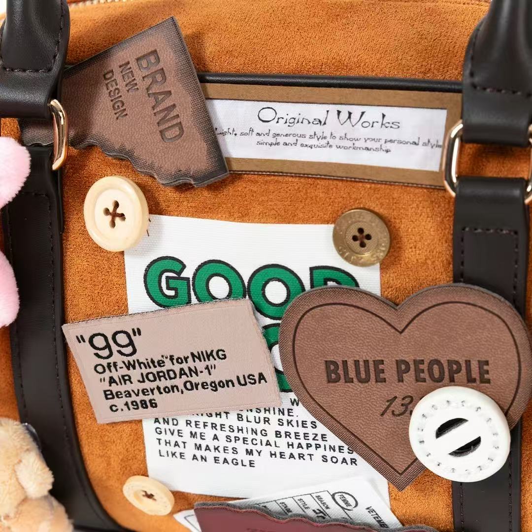 Caramel Cocoa designer original shoulder bag \ handbag \ crossbody bag