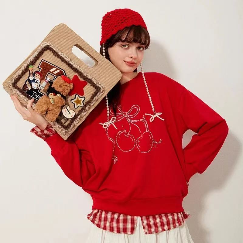 "Is a little bear and also a painter" designer original shoulder bag \ handbag \ crossbody bag