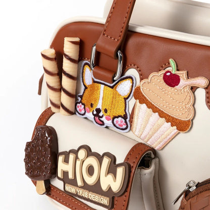 Flowing Center Cookie Island designer original handbag \ shoulder bag \ crossbody bag