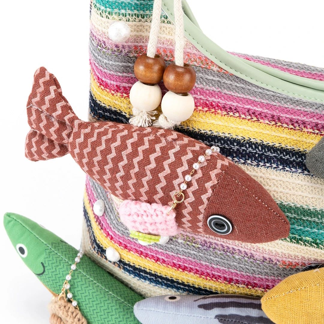 Many Fish designer original handbag